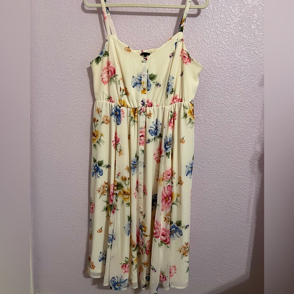 Torrid Women’s Floral Midi Dress Size 1X